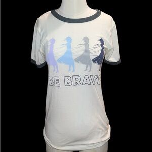 DISNEY | FROZEN 2 BE BRAVE SHORT SLEEVE CREW NECK TEE